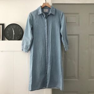 Freidy Chambray Shirtdress